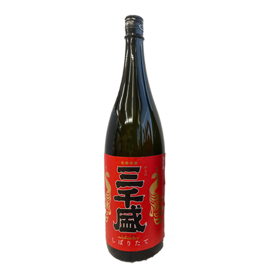 三千盛 純大しぼりたて1800ml