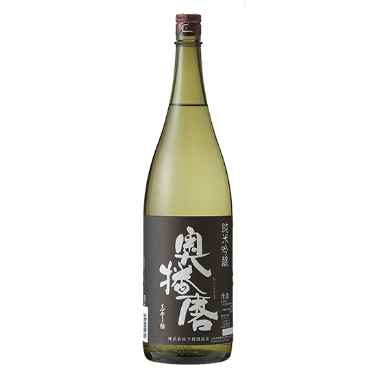 奥播磨 純吟 超辛 黒ラベル 火入れ 1800ml