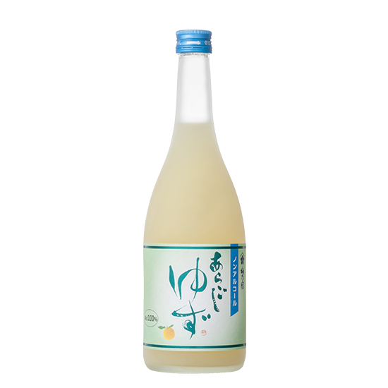 梅乃宿 ノンアルコールあらごしゆず 720ml