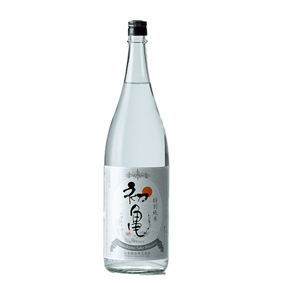 初亀 特別純米かすみ酒 1800ml