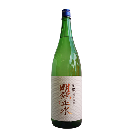 明鏡止水 純米吟醸　生もと 1800ml