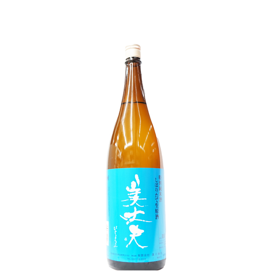 美丈夫 特別純米酒 しぼりたて生原1800ml
